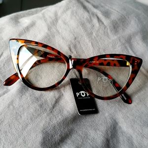 Cat eye acetate glasses frames